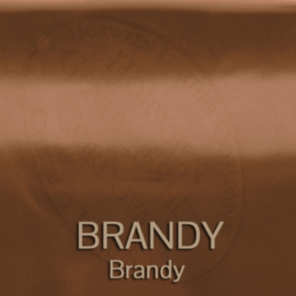 cordovan_brandy - Shell Cordovan Leder