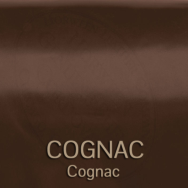 cordovan_cognac - Shell Cordovan Leder