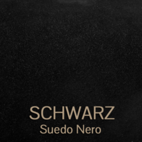 Schwarz- Suede Nero