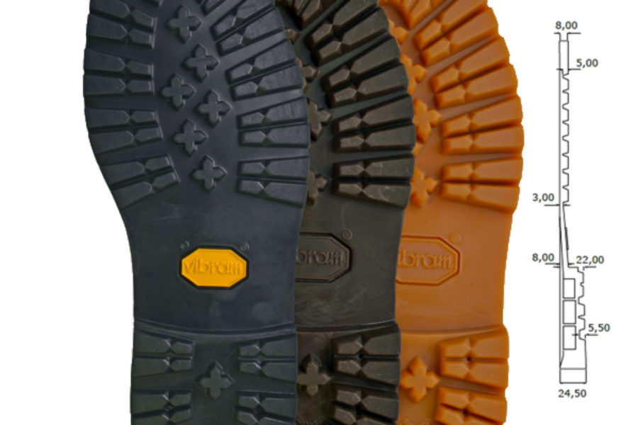 SCHUHREPARATUR – Vibram Sohle Roccia Block 1136