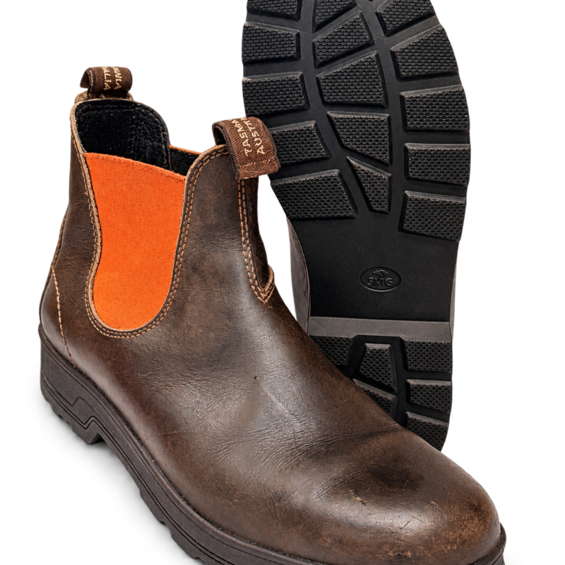 Neue Sohlen Blundstone