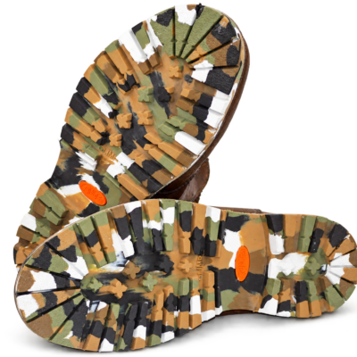 Schuhsohlen neu Camouflage