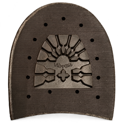 Brauner Vibram 430 Absatz mit mittigem Stollenprofil