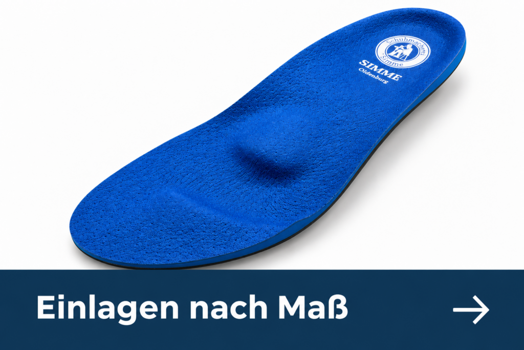 Maßgefertigte Schuheinlagen von Schuhmacherei Simme in Oldenburg