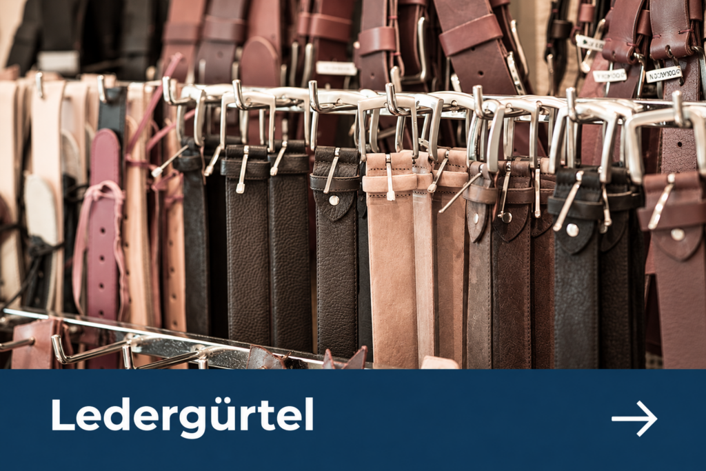 Individuelle Ledergürtel von Schuhmacherei Simme
