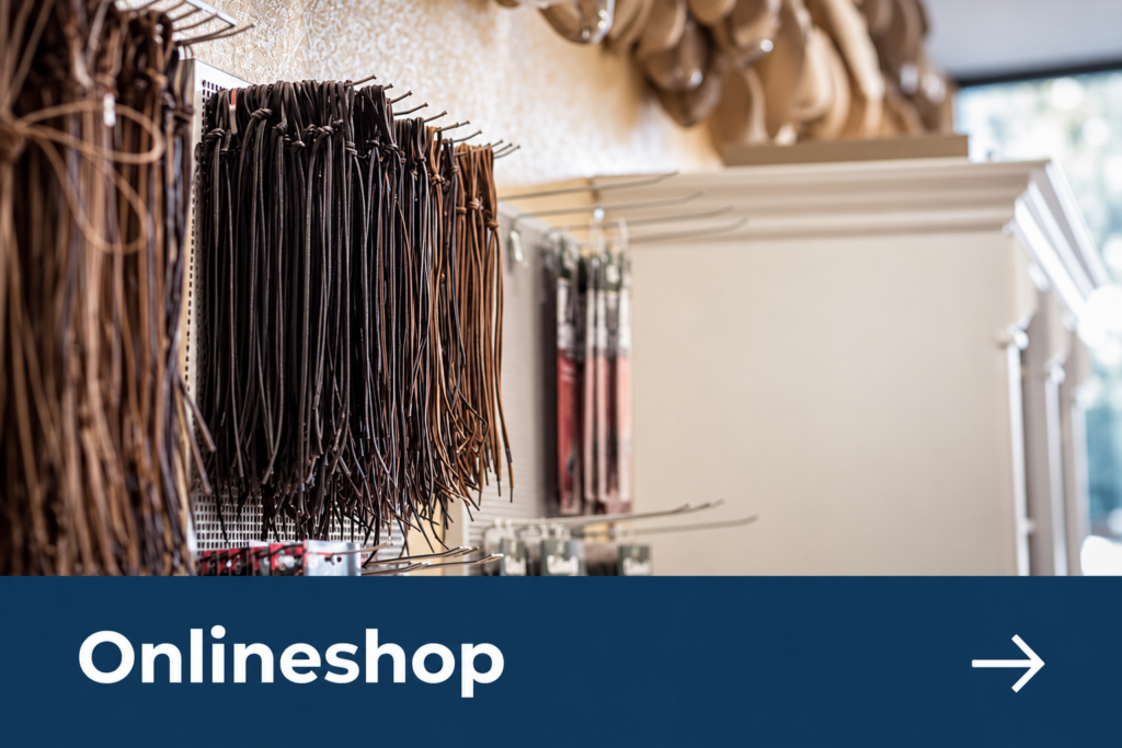 Zum Onlineshop für Lederbedarf, Schuhmacherbedarf und Taschenzubehör