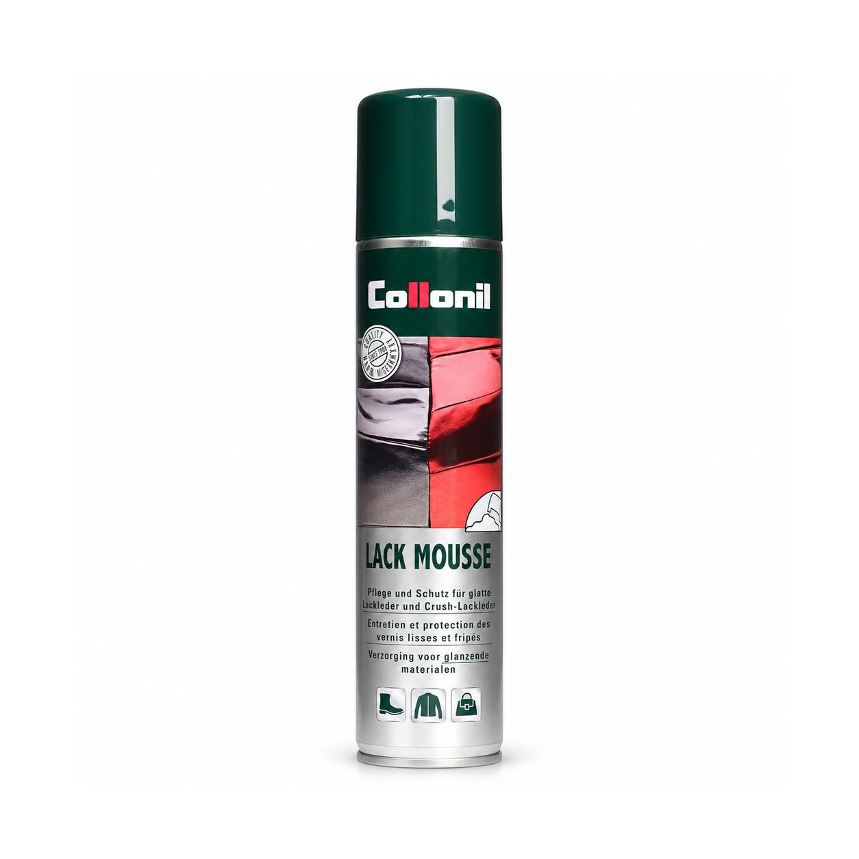 Collonil Lack Mousse Classic zur Lacklederpflege in der Aerosoldose